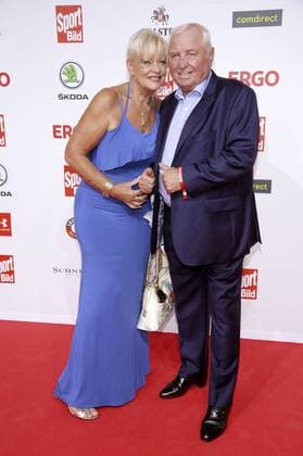 Ulli Wegner mit Ehefrau Margret bei der Verleihung des 16. Bild Award 2018 in der Fischauktionshalle. Hamburg, 27.08.2018