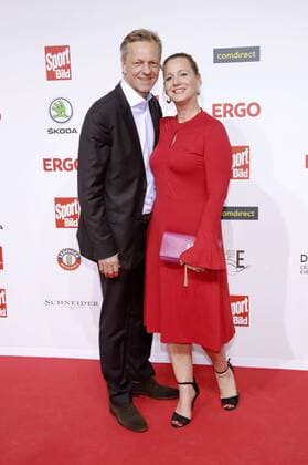 Jenny Falckenberg-Blunck mit Ehemann Buedi Blunck bei der Verleihung des 16. Bild Award 2018 in der Fischauktionshalle. Hamburg, 27.08.2018