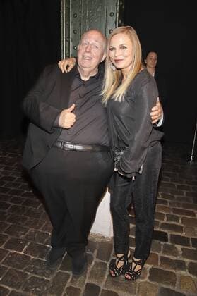 Reiner Calmund und Regina Halmich bei der Verleihung des 16. Bild Award 2018 in der Fischauktionshalle. Hamburg, 27.08.2018