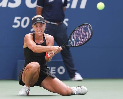 Angelique Kerber Tennis - US Open 2018 - Grand Slam ITF ATP Tennis Herren WTA Tennis Damen - Billie Jean King Tennis Center - New York - New York - USA - 28 August 2018. Copyright: xJuergenxHasenkopfx