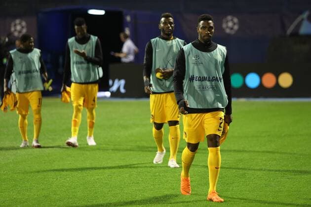 Zagreb, 28 08 2018 - Stadion Maksimir, UEFA Champions League - 2018 19, GNK Dinamo (blue) - BSC Young Boys (yellow) Ulisses Garcia (21) 