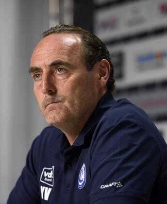 Yves Vanderhaeghe Headcoach of KAA Gent FOOTBALL : KAA La Gantoise - Europa league - Bordeaux - 29 08 2018 Photonews PANORAMIC  775212207