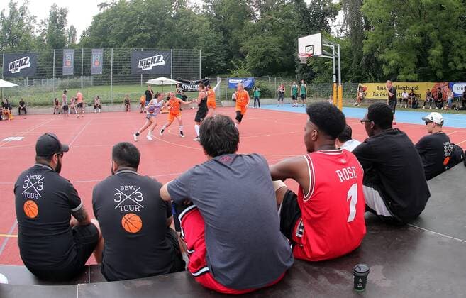 BAU 14.07.2018 Stuttgart Basketball Streetballfestival, Feature Übersicht