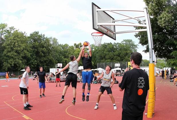 BAU 14.07.2018 Stuttgart Basketball Streetballfestival, Feature Übersicht