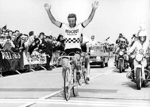 - BELGIUM (FILE) : This file picture dated 25 June 1972 shows the Belgian cyclist Walter Godefroot. ARCHIVES  x85206437stx