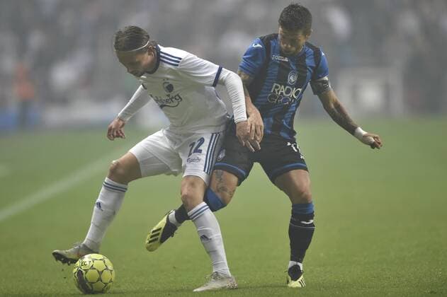 Peter Ankersen. Europa League kamp mellem FCK-Atalanta i Telia Parken torsdag den 30 august 2018. , Copenhagen Denmark  Copyright: LiselottexSabroex cop104 spdk20180830-184450-L