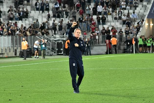 Eric Bedouet (gir) FOOTBALL : Bordeaux vs KAA Gent- 4eme Tour Ligue Europa - Bordeaux - 30 08 2018 ThierryBreton Panoramic 