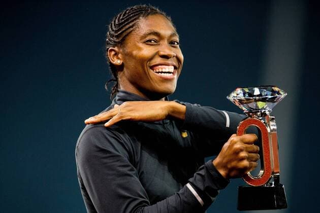 Sport Themen der Woche KW35 Sport Bilder des Tages 180830 Caster Mokgadi Semenya of South Africa with the Diamond League Champions trophy after winning the women s 800 meter during Weltklasse Zürich on August 30, 2018 in Zurich. Photo: Vegard Wivestad Gr¿tt BILDBYRN kod VG 170212 *** 180830 Caster Mokgadi Semenya or South Africa with the Diamond League Champions Trophy after winning the womens 800 meters during the Weltklasse Zürich on August 30, 2018 in Zurich Photo Vegard Wivestad Gray BILDBYR N Code VG 170212  Copyright: VEGARDxWIVESTADxGR¯TT BB180830ZD003