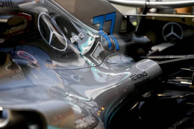 Motorsports: FIA Formula One World Championship WM Weltmeisterschaft 2018, Grand Prix of Italy, Technical detail of Mercedes AMG Petronas Motorsport Monza Italy