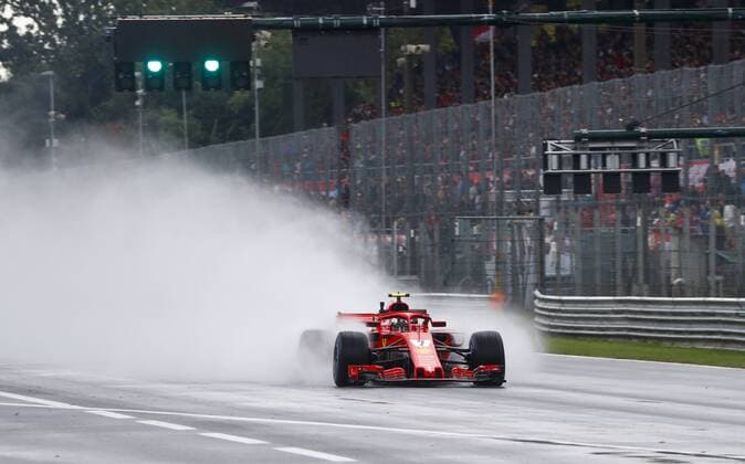 Motorsports: FIA Formula One World Championship WM Weltmeisterschaft 2018, Grand Prix of Italy, 7 Kimi Raikkonen (FIN, Scuderia Ferrari), Monza Italy