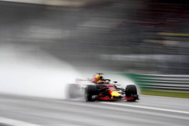 Motorsports: FIA Formula One World Championship WM Weltmeisterschaft 2018, Grand Prix of Italy, 3 Daniel Ricciardo (AUS, Aston Martin Red Bull Racing), Monza Italy