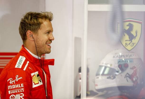 Motorsports: FIA Formula One World Championship WM Weltmeisterschaft 2018, Grand Prix of Italy, 5 Sebastian Vettel (GER, Scuderia Ferrari), Monza Italy
