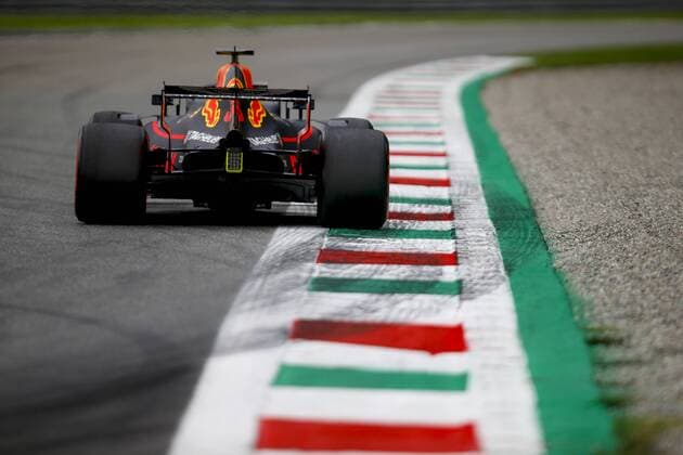 Sport Bilder des Tages Motorsports: FIA Formula One World Championship WM Weltmeisterschaft 2018, Grand Prix of Italy, 3 Daniel Ricciardo (AUS, Aston Martin Red Bull Racing), Monza Italy