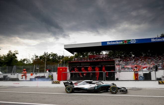 Motorsports: FIA Formula One World Championship WM Weltmeisterschaft 2018, Grand Prix of Italy, 44 Lewis Hamilton (GBR, Mercedes AMG Petronas Motorsport), Monza Italy
