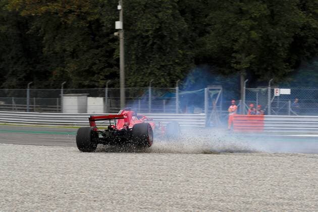 Sport Bilder des Tages Motorsports: FIA Formula One World Championship WM Weltmeisterschaft 2018, Grand Prix of Italy, 5 Sebastian Vettel (GER, Scuderia Ferrari), Monza Italy