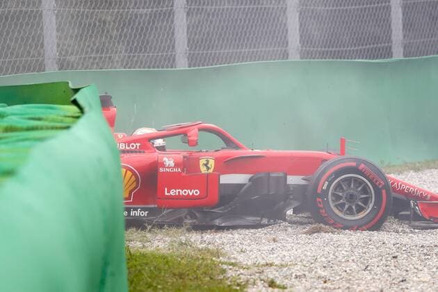Motorsports: FIA Formula One World Championship WM Weltmeisterschaft 2018, Grand Prix of Italy, 5 Sebastian Vettel (GER, Scuderia Ferrari), Monza Italy