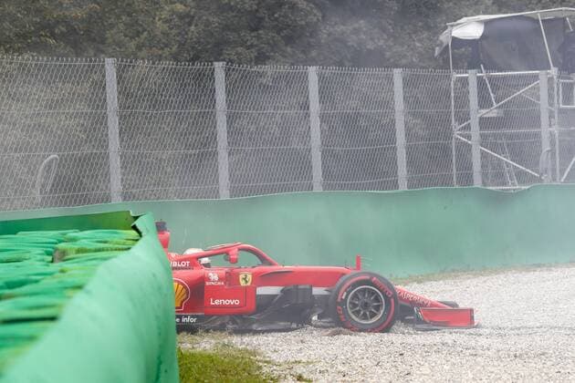 Motorsports: FIA Formula One World Championship WM Weltmeisterschaft 2018, Grand Prix of Italy, 5 Sebastian Vettel (GER, Scuderia Ferrari), Monza Italy