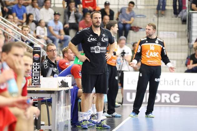 Florian Bauer (Trainer TV Grosswallstadt), ASV Hamm-Westfalen vs TV Grosswallstadt, Handball, 2. Bundesliga, 31.08.2018, ASV Hamm-Westfalen vs TV Grosswallstadt, Handball, 2. Bundesliga, 31.08.2018 Hamm Copyright: xEIBNER JanxStrohdiekx EP_JSK