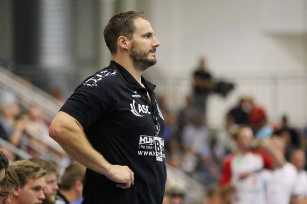 Florian Bauer (Trainer TV Grosswallstadt), ASV Hamm-Westfalen vs TV Grosswallstadt, Handball, 2. Bundesliga, 31.08.2018, ASV Hamm-Westfalen vs TV Grosswallstadt, Handball, 2. Bundesliga, 31.08.2018 Hamm Copyright: xEIBNER JanxStrohdiekx EP_JSK