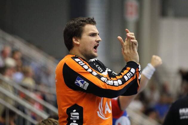 Arturs Kugis (TV Grosswallstadt 92), ASV Hamm-Westfalen vs TV Grosswallstadt, Handball, 2. Bundesliga, 31.08.2018, ASV Hamm-Westfalen vs TV Grosswallstadt, Handball, 2. Bundesliga, 31.08.2018 Hamm Copyright: xEIBNER JanxStrohdiekx EP_JSK