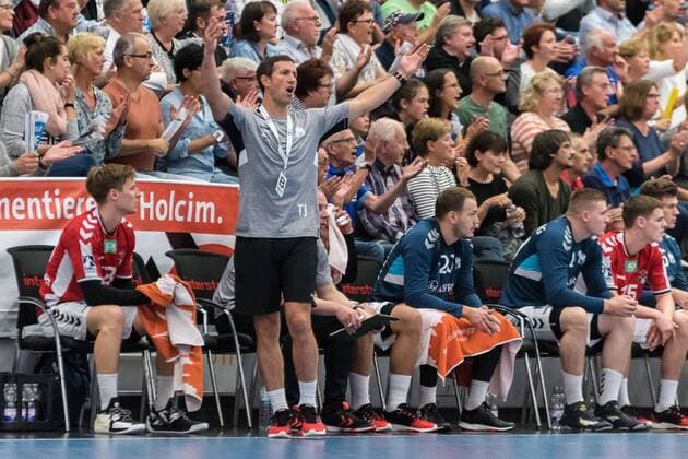 Torsten Jansen (Handball Sportverein Hamburg Cheftrainer), HBW Balingen-Weilstetten vs. Handball Verein Hamburg, Handballl, DKB, Herren, 2.Bundesliga, 2. Spieltag, Saison 18 19, GER, 31.08.2018, HBW Balingen-Weilstetten vs. Handball Sport Verein Hamburg, Handballl, DKB, Herren, 2.Bundesliga, 2. Spieltag, Saison 18 19, GER, 31.08.2018 Balingen Copyright: xEIBNER WolfgangxFrankx EP_WFK