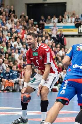 Blazenko Lackovic (Handball Sportverein Hamburg 06),HBW Balingen-Weilstetten vs. Handball Verein Hamburg, Handballl, DKB, Herren, 2.Bundesliga, 2. Spieltag, Saison 18 19, GER, 31.08.2018, HBW Balingen-Weilstetten vs. Handball Sport Verein Hamburg, Handballl, DKB, Herren, 2.Bundesliga, 2. Spieltag, Saison 18 19, GER, 31.08.2018 Balingen Copyright: xEIBNER WolfgangxFrankx EP_WFK