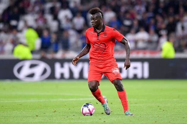 Fußball, Olympique Lyon - OGC Nizza 09 MARIO BALOTELLI (NICE) FOOTBALL : Lyon vs Nice - Ligue 1 Conforama - 31 08 2018 FEP Panoramic 