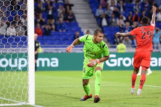 40 WALTER BENITEZ (NICE) - JOIE FOOTBALL : Lyon vs Nice - Ligue 1 Conforama - 31 08 2018 FEP Panoramic 