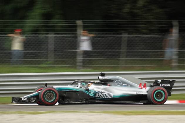 Lewis Hamilton AMG Mercedes Monza 31-08-2018 GP Italia Formula 1 Championship 2018 Foto Federico Basile Insidefoto federicoxbasile