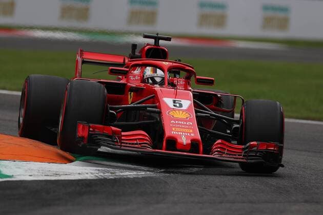 Sebastian Vettel Scuderia Ferrari Monza 31-08-2018 GP Italia Formula 1 Championship 2018 Foto Federico Basile Insidefoto federicoxbasile