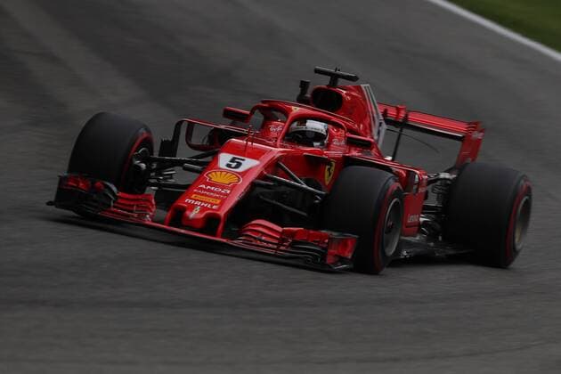 Sebastian Vettel Scuderia Ferrari Monza 31-08-2018 GP Italia Formula 1 Championship 2018 Foto Federico Basile Insidefoto federicoxbasile