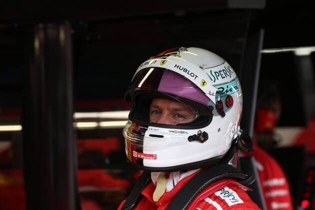 Sebastian Vettel, Scuderia Ferrari, formula 1 GP, Italien in Monza, 01.09.2018 Photo:mspb Jean Petin Sebastian Vettel, formula 1 GP, Italien 2018