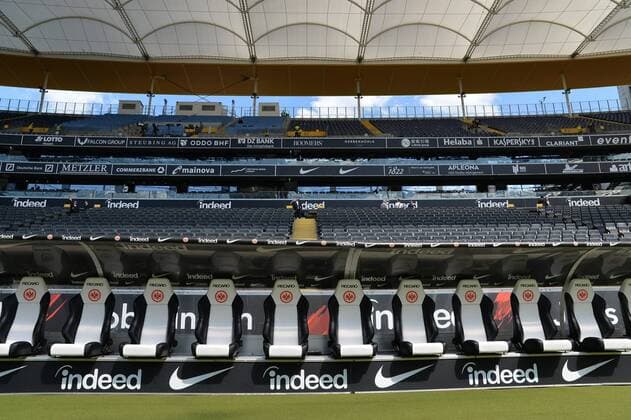 01.09.2018, xmhx, Fussball 1. Bundesliga, Eintracht Frankfurt - Werder Bremen emspor, v.l. (DFL DFB REGULATIONS PROHIBIT ANY USE OF PHOTOGRAPHS as IMAGE SEQUENCES and or QUASI-VIDEO) Commerzbank Arena vor dem Spiel Frankfurt am Main
