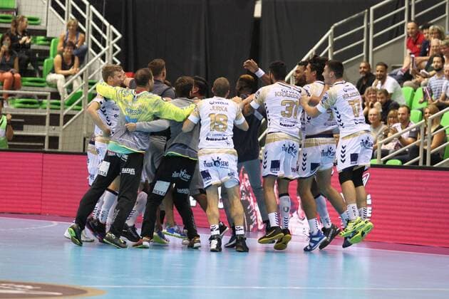 Saint-Raphael HANDBALL : Trophee des Champions - Demi-finale - Paris Saint-Germain HB vs Saint-Raphael Var HB - 01 09 18 KevinDomas Panoramic 