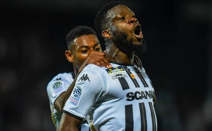 Fußball, SCO Angers - OSC Lille But de Ismael Traore ( Angers ) FOOTBALL : SCO Angers vs Lille OSC - Ligue 1 - Angers - 01 09 2018 FedericoPestellini Panoramic 