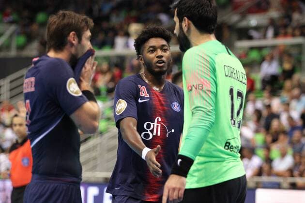 Benoit Kounkoud (Paris) HANDBALL : Trophee des Champions - Demi-Finale - Paris Saint-Germain HB vs Saint-Raphael VHB - 01 09 18 KevinDomas Panoramic 