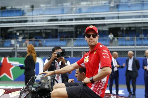 Motorsports: FIA Formula One World Championship WM Weltmeisterschaft 2018, Grand Prix of Italy, 5 Sebastian Vettel (GER, Scuderia Ferrari), Monza Italy