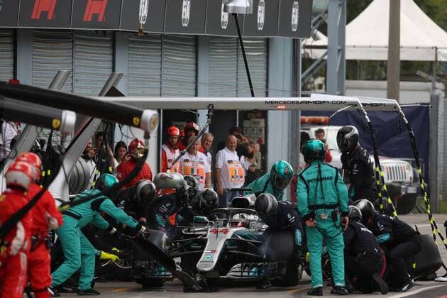 Lewis Hamilton; Mercedes Grand Prix, formula 1 GP, Italien in Monza, 02.09.2018 Photo:mspb Jean Petin Lewis Hamilton; formula 1 GP, Italien 2018