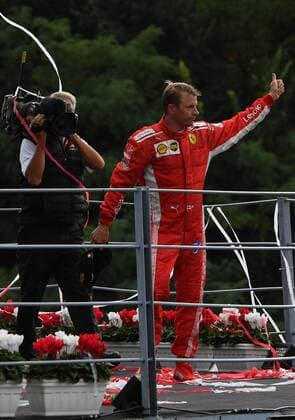 Kimi Raiikkoenen, Scuderia Ferrari, formula 1 GP, Italien in Monza, 02.09.2018 Photo:mspb Jerry Andre Kimi Raikkoenen, formula 1 GP, Italien 2018