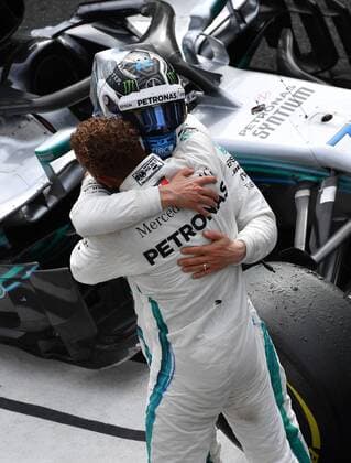 Lewis Hamilton; Valtteri Bottas; Mercedes Grand Prix, formula 1 GP, Italien in Monza, 02.09.2018 Photo:mspb Jerry Andre Lewis Hamilton; Valtteri Bottas; Formel 1 GP, Italien 2018