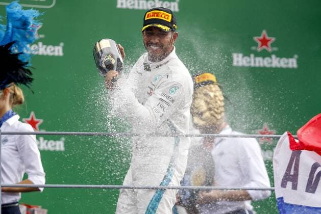 Motorsports: FIA Formula One World Championship WM Weltmeisterschaft 2018, Grand Prix of Italy, 44 Lewis Hamilton (GBR, Mercedes AMG Petronas Motorsport), Monza Italy