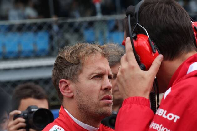 Photo4 LaPresse 02 09 2018 Monza, Italy Grand Prix Formula One Italia 2018 In the pic: Sebastian Vettel (GER) Scuderia Ferrari SF71H  Copyright: xPhoto4 LaPressex