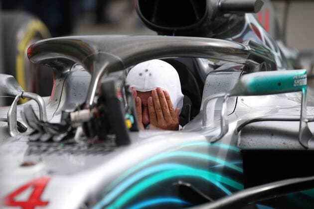 Photo4 LaPresse 02 09 2018 Monza, Italy Grand Prix Formula One Italia 2018 In the pic: Lewis Hamilton (GBR) Mercedes AMG F1 W09  Copyright: xPhoto4 LaPressex