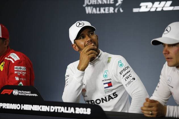 Motorsports: FIA Formula One World Championship WM Weltmeisterschaft 2018, Grand Prix of Italy, 44 Lewis Hamilton (GBR, Mercedes AMG Petronas Motorsport), Monza Italy