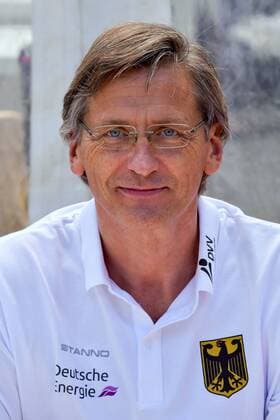 Deutsche Beach volleyball Beachvolleyball Meisterschaft 2018, 01.09.2018 Deutsche Meisterschaften Beach Volleyball 2018, Beachvolleyball, Rene Hecht, Praesident Deutscher Volleyball-Verband, DVV, FOTO: TOM BLOCH