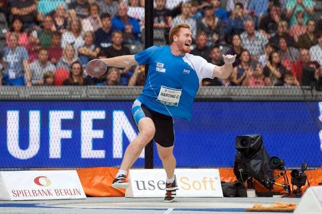 Leichtathletik Berlin 02.09.2018 ISTAF Stadionfest Diskus Herren Männer Christoph Harting (GER) *** Athletics Berlin 02 09 2018 ISTAF Stadium Festival Discus Men Men Christoph Harting GER