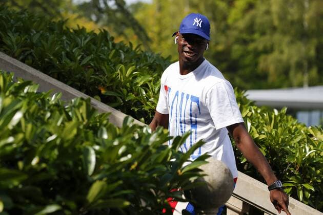 Pogba Paul FOOTBALL : Arrivee des joueurs de l equipe de France a Clairefontaine - 03 09 2018 StephenCaillet Panoramic 