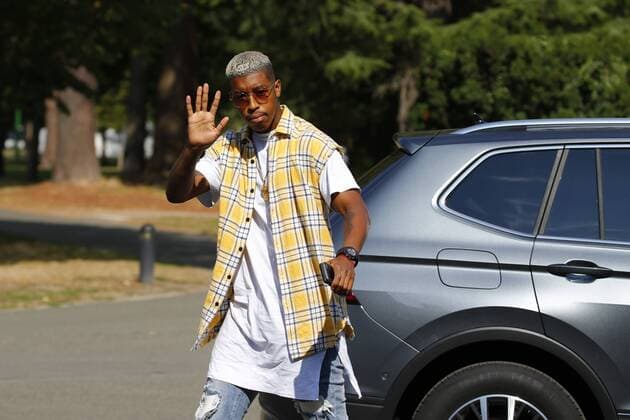 Kimpembe Presnel FOOTBALL : Arrivee des joueurs de l equipe de France a Clairefontaine - 03 09 2018 StephenCaillet Panoramic 