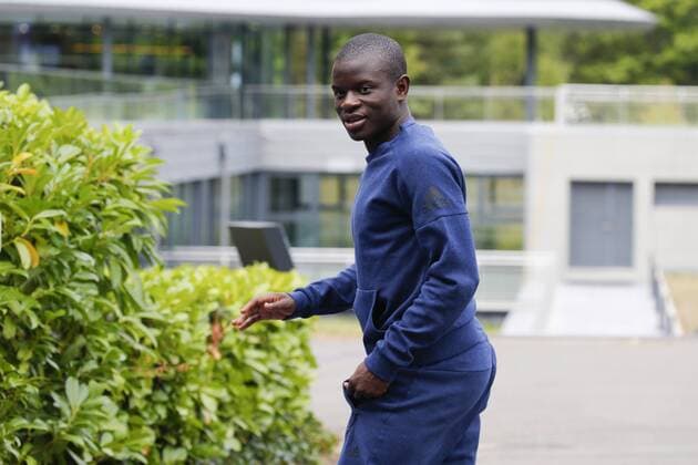 Kante N Golo FOOTBALL : Arrivee des joueurs de l equipe de France a Clairefontaine - 03 09 2018 StephenCaillet Panoramic 