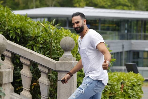 Rami Adil FOOTBALL : Arrivee des joueurs de l equipe de France a Clairefontaine - 03 09 2018 StephenCaillet Panoramic 